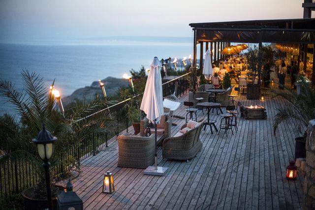 Sea View & Infinity Pool Apartments In Kaliakria Resort Balchik Exterior photo